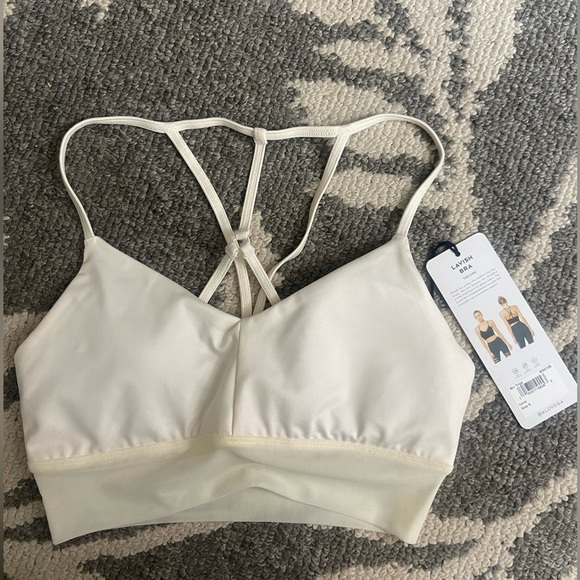 ALO Yoga Other - NWT Alo Ivory Lavish bra